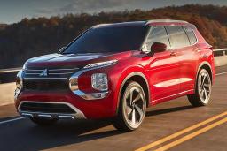 2022 Mitsubishi Outlander Sport ES front left in red